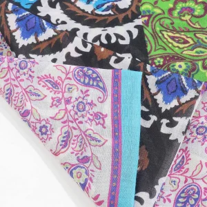 SOUL Accessories Abstract Paisley Scarf In Blue* Accessories