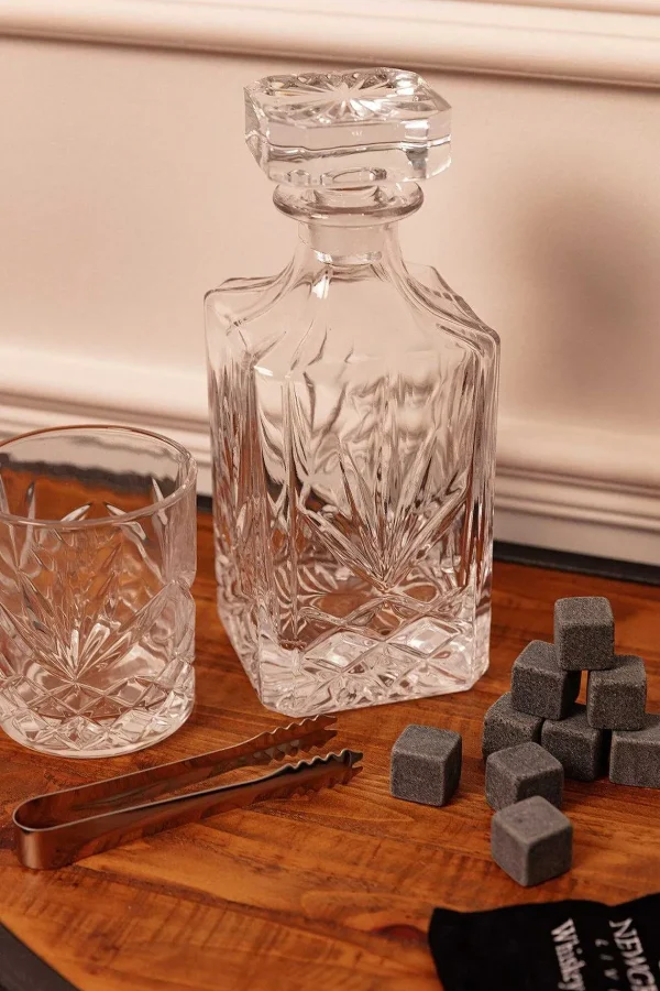 Newgrange Living Adare 3Pce Whiskey Decanter Set* Homeware