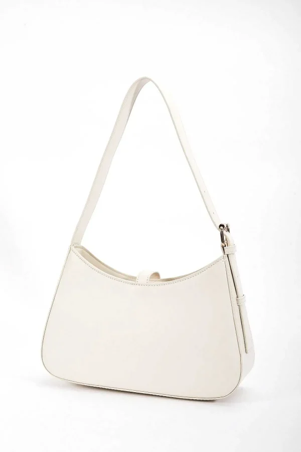 SOUL Accessories Adjustable Strap Shoulder Bag In Cream*Women April Edit