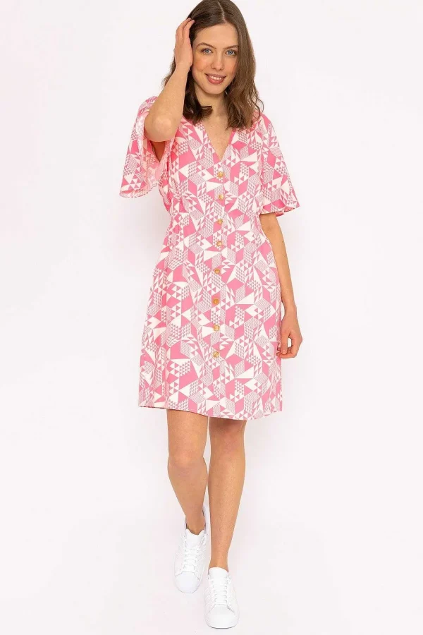 Rowen Avenue Ailbhe Knee Length Dress In Pink Print*Women Dresses & Jumpsuits