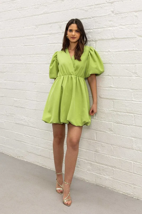 Pala D'oro Sport Aimee Green Mini Dress*Women Dresses & Jumpsuits