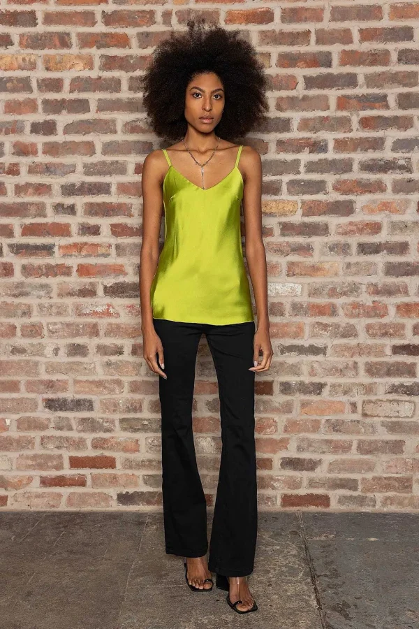 Pala D'oro Sport Alexis Cami Top In Lime*Women Tops & Blouses