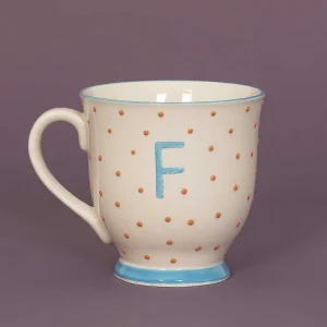 Eclectic Alphabet Mug Dot F* Homeware