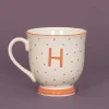 Eclectic Alphabet Mug Dot H* Homeware