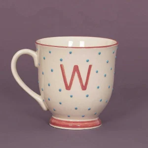 Eclectic Alphabet Mug Dot W* Homeware