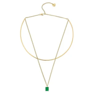 Knight & Day Anika Emerald Necklace* Boxed Gifts