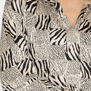 Rowen Avenue Animal Print Blouse*Women Tops & Blouses