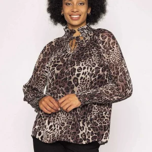 Rowen Avenue Animal Print Blouse In Animal*Women Tops & Blouses