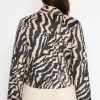 Pala D'oro Animal Print Suede Jacket*Women Coats & Jackets