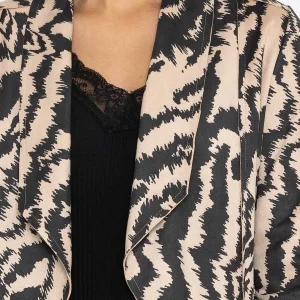 Pala D'oro Animal Print Suede Jacket*Women Coats & Jackets