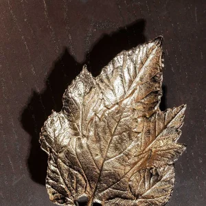 Atticus & Stone Antique Brass Leaf Platter* Homeware