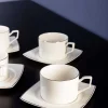 Atticus & Stone Apollo Cup And Saucer Set Of 4* Homeware