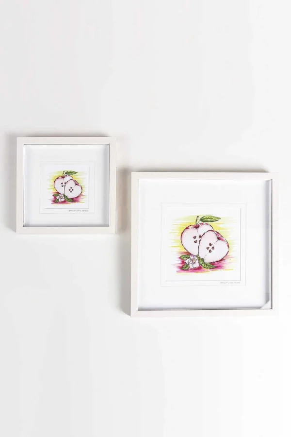 Blue Shoe Gallery Apple-Y Ever After Framed Art Print* Homeware
