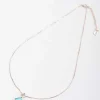 Soul Jewellery Aqua Stone Butterfly Necklace* Necklaces