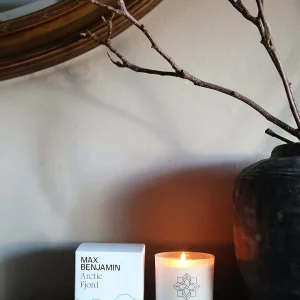 Max Benjamin Arctic Fjord Natural Wax Candle* Homeware