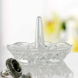 Galway Crystal Ashford Glass Ring Holder* Homeware