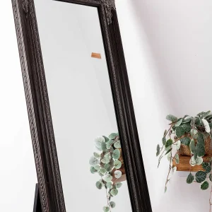 Carraig Donn HOME Audrey Black Floor Standing Mirror* Homeware