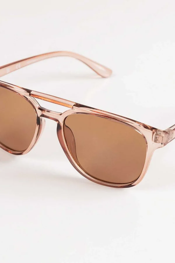 Vero Moda Accessories Aztec Sunglasses In Brown* Teenager