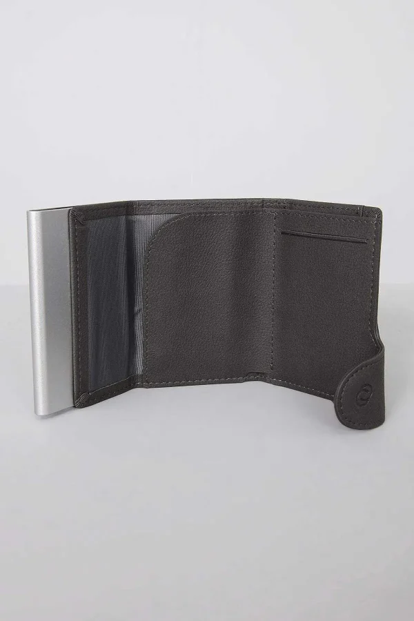 C-Secure Bank Cards Protector Wallet In Grey* Accessories