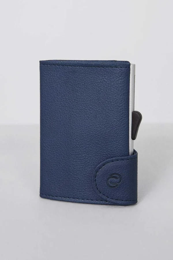 C-Secure Bank Cards Protector Wallet In Navy Blue* Accessories