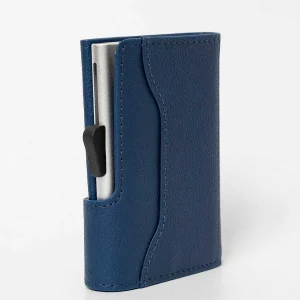 C-Secure Bank Cards Protector Wallet In Navy Blue* Accessories