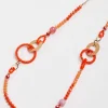 Soul Jewellery Beaded Orange Link Necklace*Women April Edit