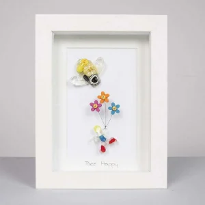 Button Studio Bee Happy Wall Art* Homeware