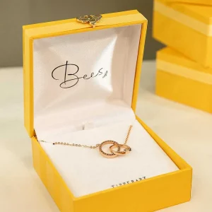 Tipperary Crystal Jewellery Bee Infinity Pendant Necklace* Boxed Gifts