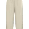 B.Young Beige Cropped Pants*Women Jeans & Trousers