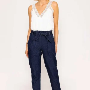 Pala D'oro Belted Jeans In Denim*Women Jeans & Trousers