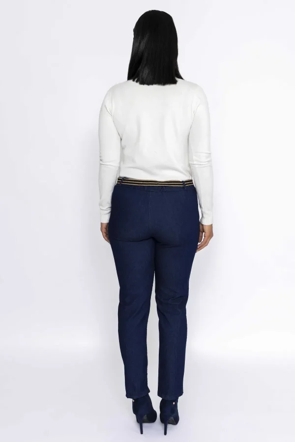 Pala D'oro Belted Jeans In Denim*Women Jeans & Trousers