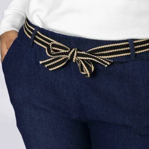Pala D'oro Belted Jeans In Denim*Women Jeans & Trousers