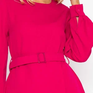 Rowen Avenue Belted Mini Dress In Fuchsia*Women Dresses & Jumpsuits