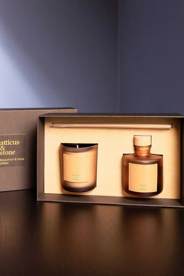 Atticus & Stone Bergamot And Musk Home Fragrance Giftset* Homeware