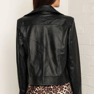 Pala D'oro Sport Biker Jacket In Black*Women Coats & Jackets