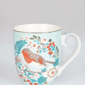 Tipperary Crystal Gift Birdy Mug - Robin* Homeware