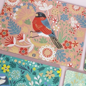 Tipperary Crystal Gift Birdy Set Of 6 Placemats* Homeware