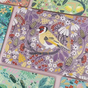 Tipperary Crystal Gift Birdy Set Of 6 Placemats* Homeware