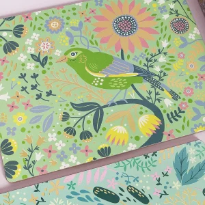 Tipperary Crystal Gift Birdy Set Of 6 Placemats* Homeware