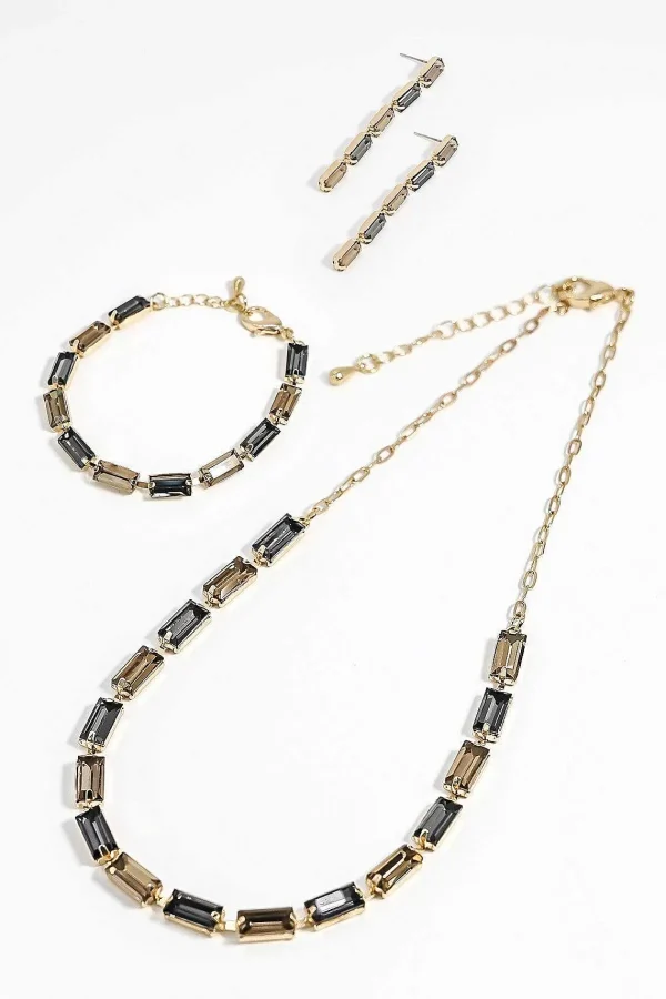 Joularie Black And Gold Necklace* Necklaces