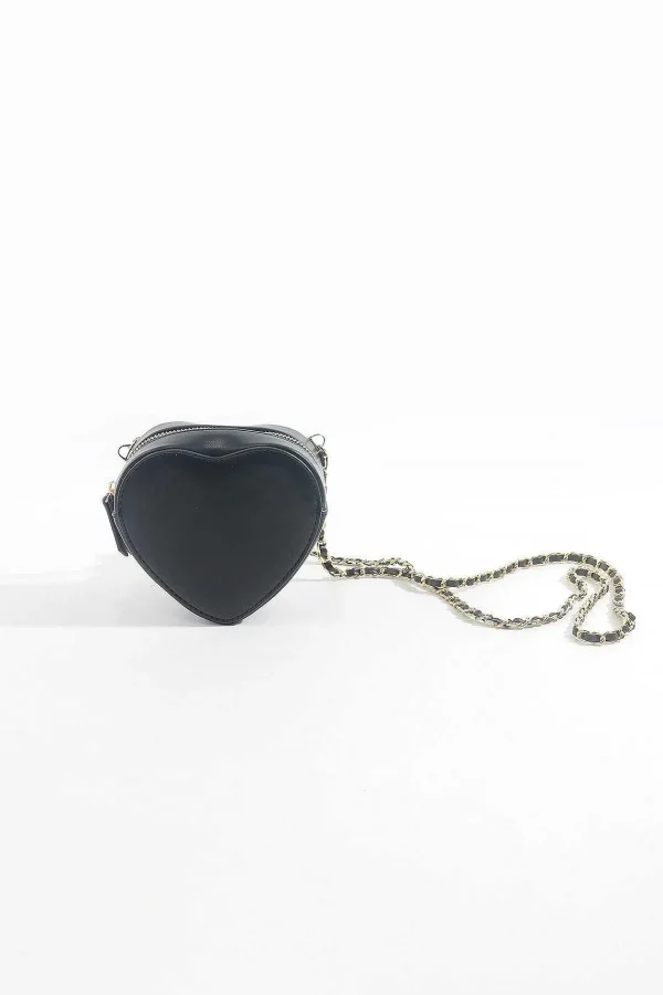 SOUL Accessories Black Heart Crossbody Bag* Accessories