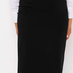 Pala D'oro Black Midi Skirt*Women Skirts & Shorts