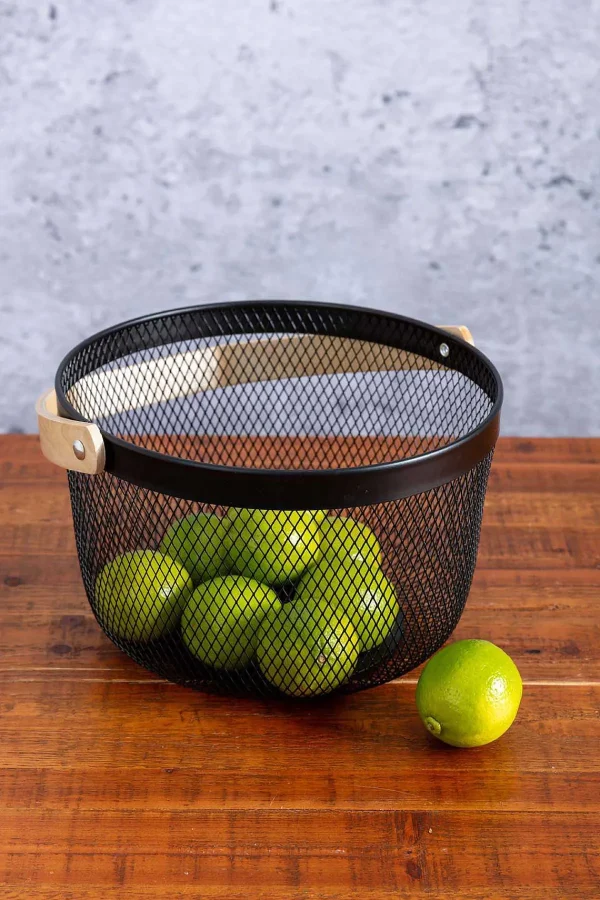 Carraig Donn HOME Black Wire Basket* Homeware