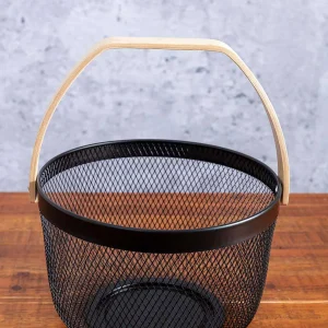 Carraig Donn HOME Black Wire Basket* Homeware