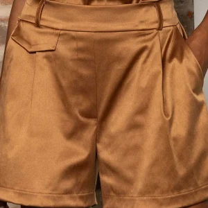 Pala D'oro Sport Blair Shorts In Bronze*Women Skirts & Shorts