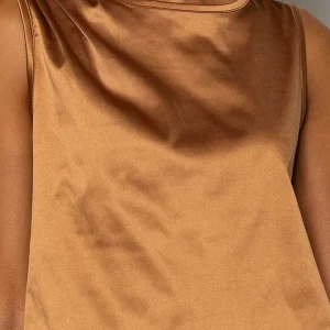 Pala D'oro Sport Blair Sleeveless Top In Bronze*Women Tops & Blouses