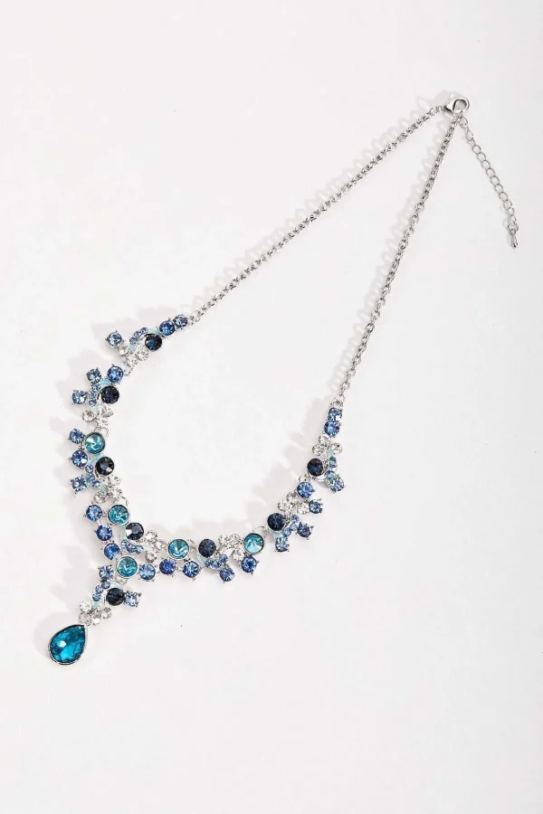 Soul Jewellery Blue Crystal Necklace* Boxed Gifts