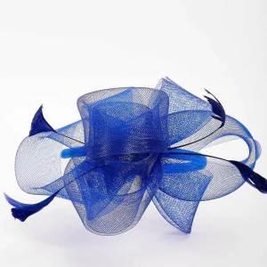 SOUL Accessories Blue Hairband Fascinator With Feathers* Fascinators