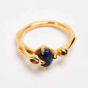 Joularie Blue Lapis Ring Size 7* Boxed Gifts