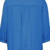 Simple Wish Blue Viscose Top*Women Tops & Blouses